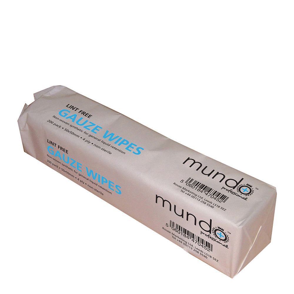 Nail Wipes - Lint Free Guaze pack x 200