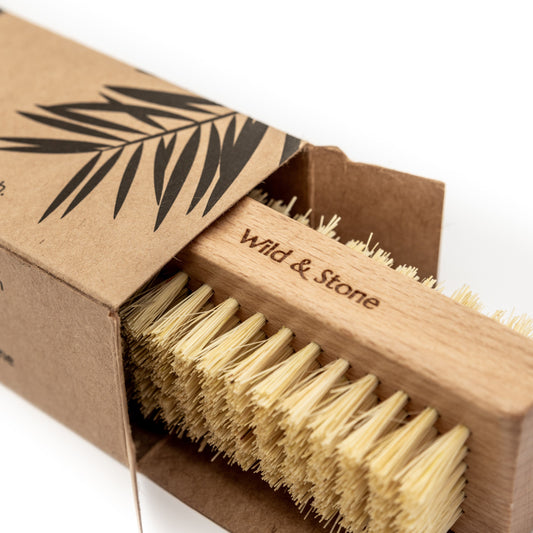 Biodegradable Natural Bristle Nail Brush