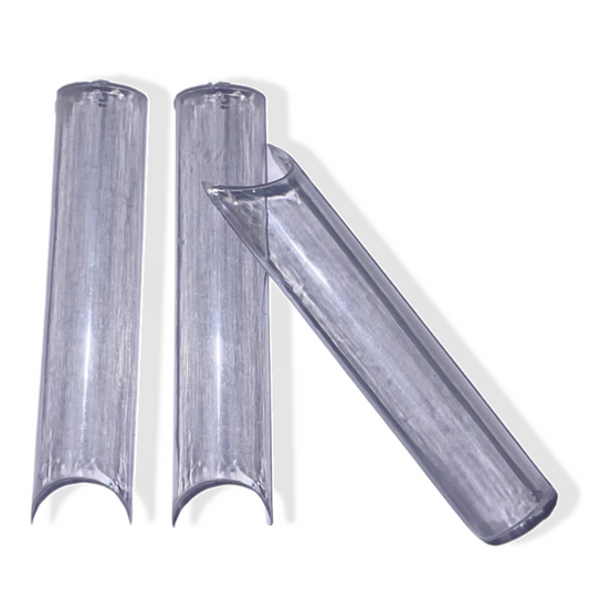 XL Square Nail Tips Clear 500pc
