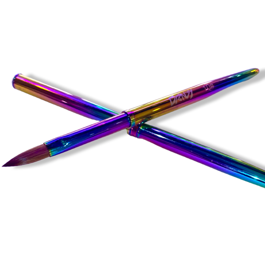 ๐ Rainbow Pro Acrylic Kolinsky Brush 10#
