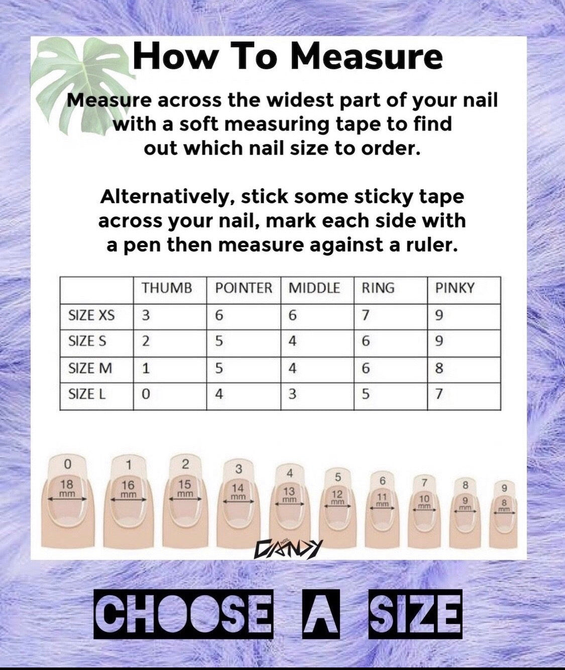Long Almond Clear Press On Nails