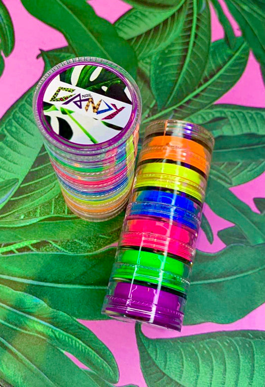 🧡💚💖 NEON PIGMENT NAIL POWDERS