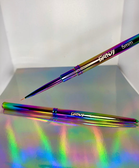๐ Rainbow Fine Liner Nail Art Brush 5mm