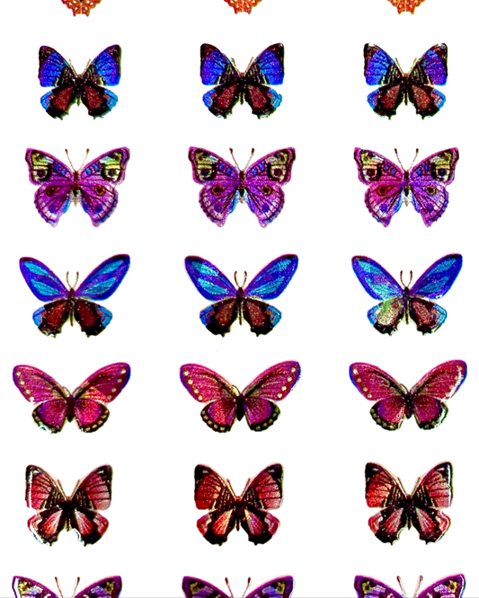 Butterfly Nail Art Stickers