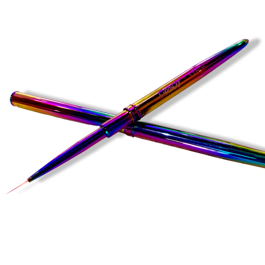 ๐ Rainbow Fine Liner Nail Art Brush 11mm