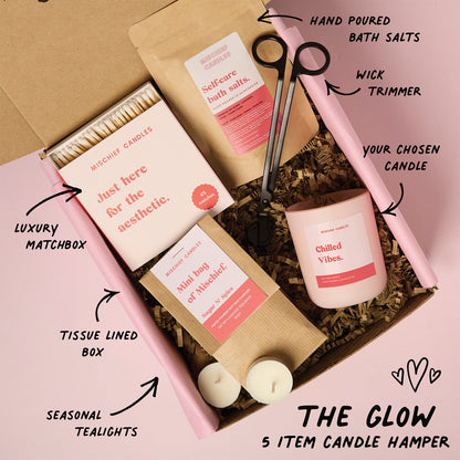 Scented Soy Candle Spa Relaxing Candle Chilled Vibes