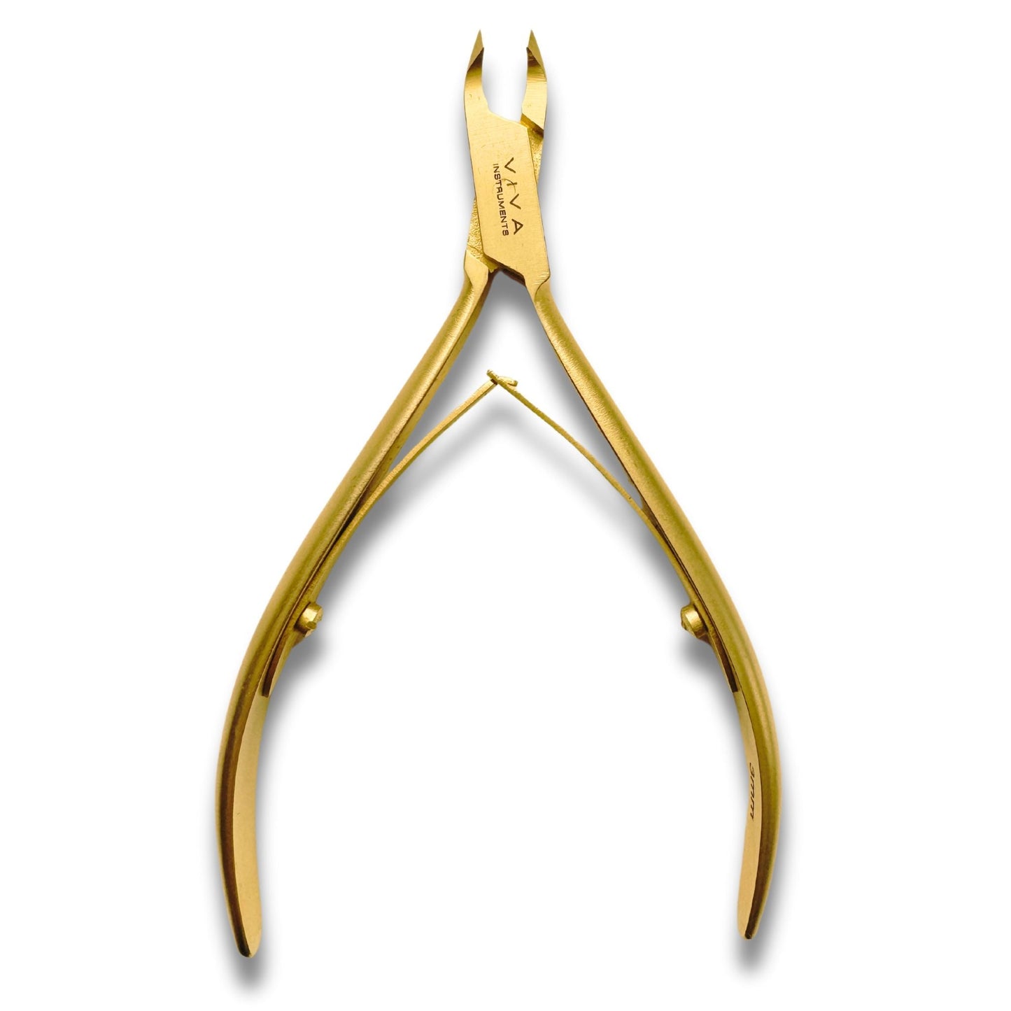 Cuticle Nipper Gold - 5mm Double Spring