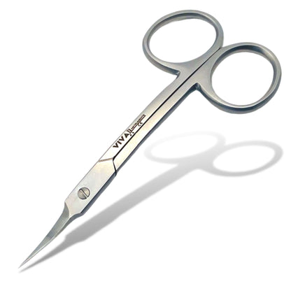 Cuticle Nail Scissors - 9.5cm Double Bent