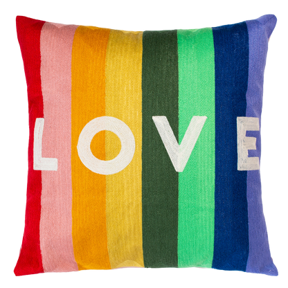 LOVE Needlepoint Cushion
