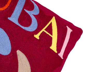 Dubai Needlepoint Cushion