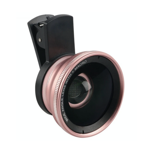 Mobile Phone Lens Kit - 0.45X Wide Angle & 12.5X Macro HD Camera Lens