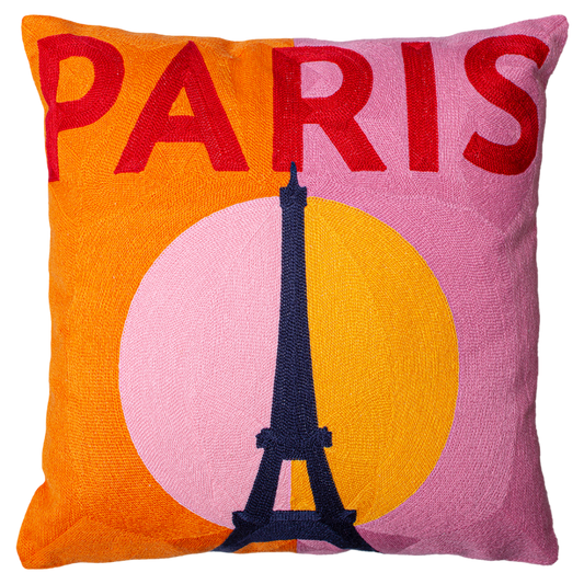Paris Needlepoint Cushion