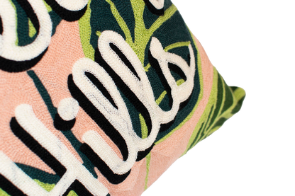 Beverly Hills Needlepoint Cushion