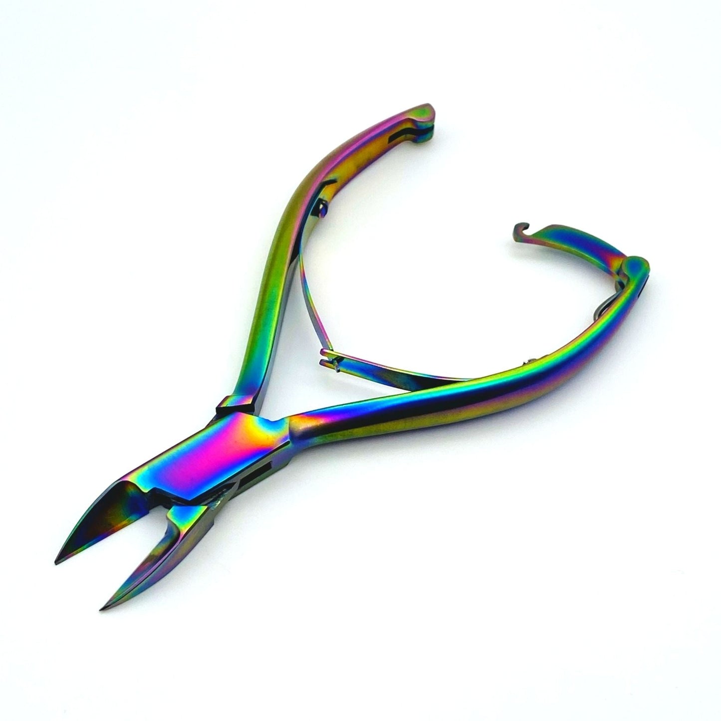 Titanium Nipper Straight - Smooth Handles - 14cm