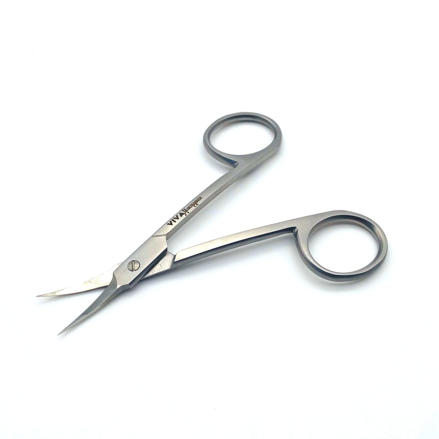 Cuticle Nail Scissors - 9.5cm Double Bent
