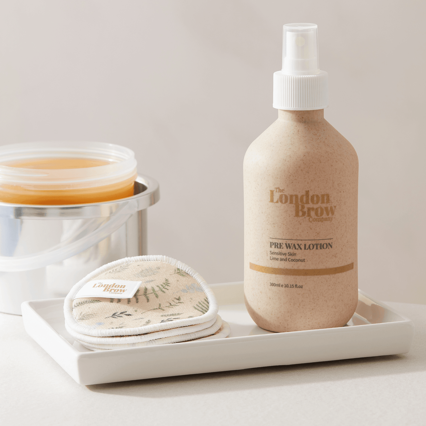 Pre-Wax Cleanser & Post-Wax Lotion Set - All Natural