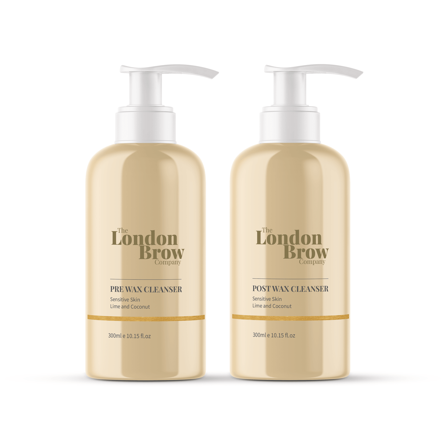 Pre-Wax Cleanser & Post-Wax Lotion Set - All Natural