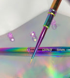 🌈 Rainbow Fine Detailer Nail Art Brush 8mm